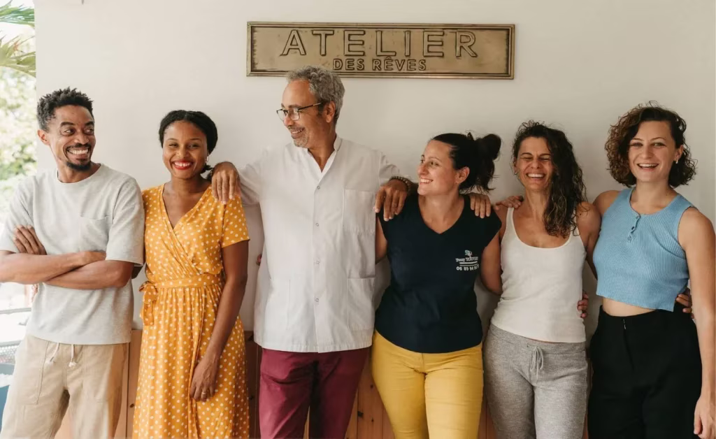 L'équipe du Centre Yoga 'L