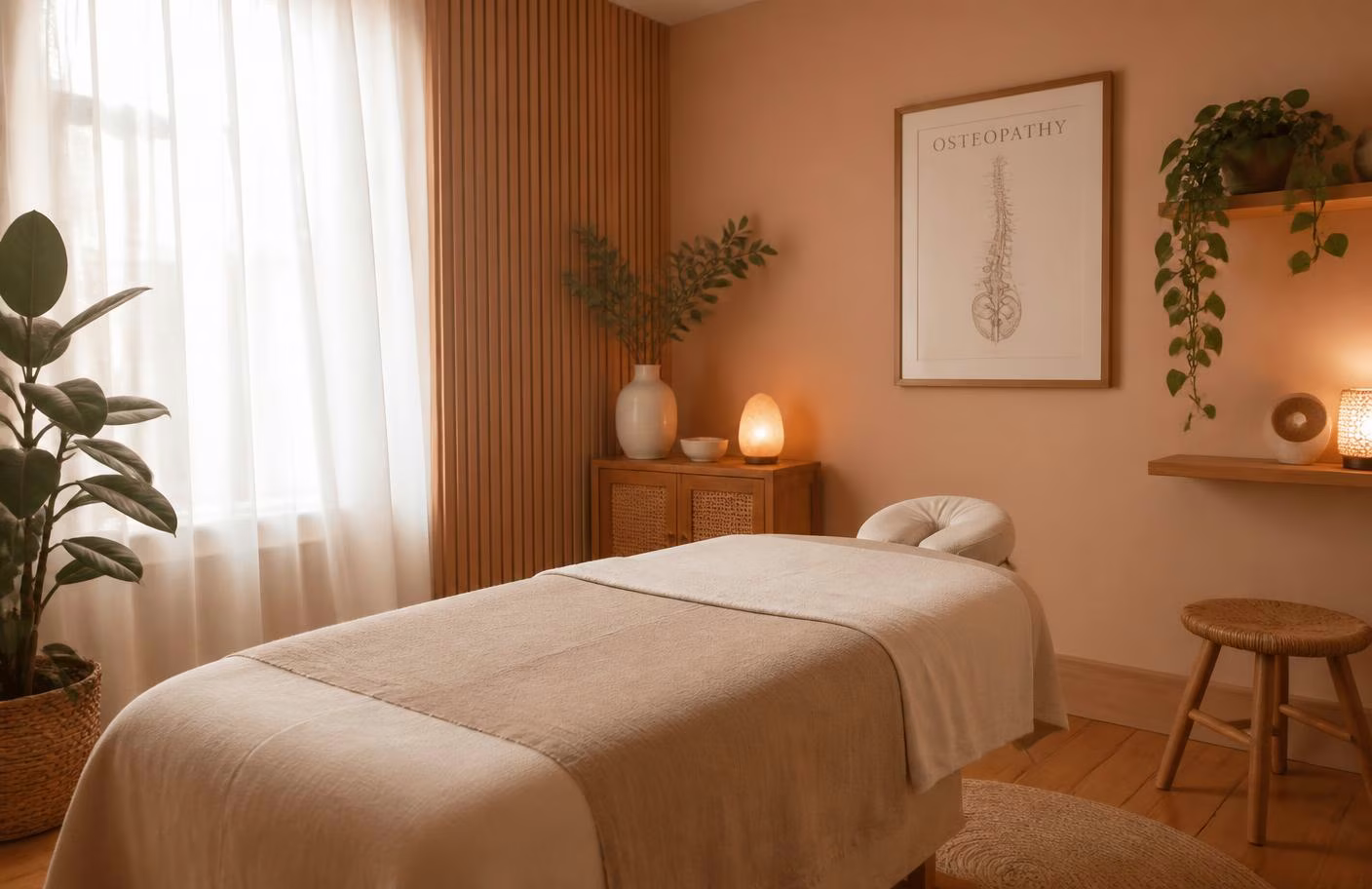 Cabinet de consultation d'ostéopathie au Centre Yoga 'L